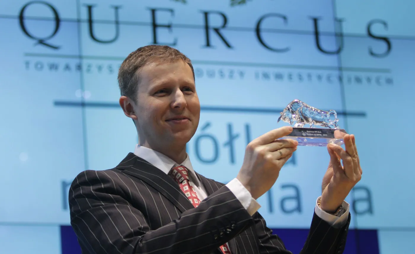 Nigdy wcześniej Sebastian Buczek, założyciel Quercus TFI, nie był tak popularny. Powód? Obligacje GetBacku...