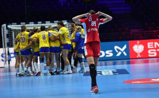 ME piłkarek ręcznych: Polki przegrały ze Szwecją i odpadły z turnieju