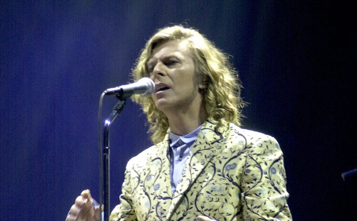 David Bowie na festiwalu Glastonbury, rok 2000
