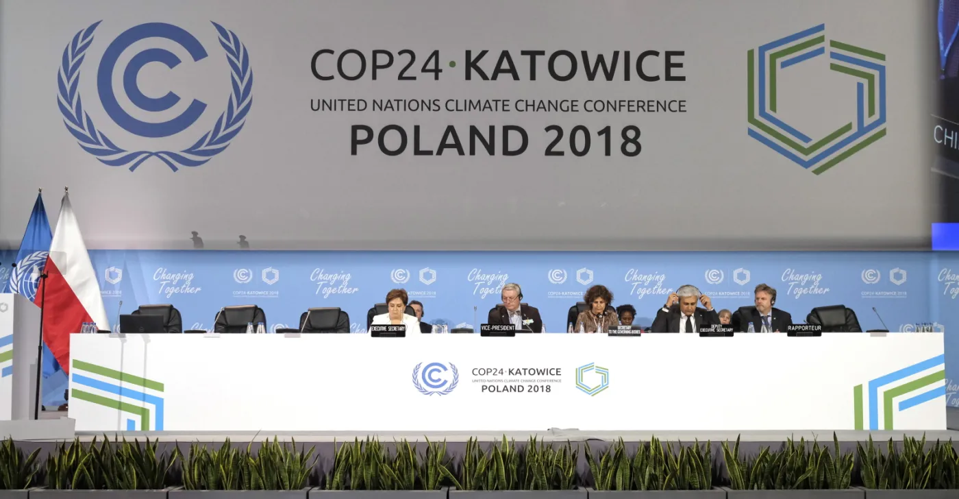 Sesja plenarna Szczytu Klimatycznego ONZ COP24
