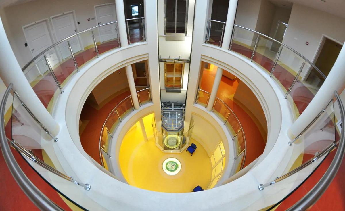 Wnętrze warszawskiej kliniki "Budzik" działającej przy Centrum Zdrowia Dziecka (fot. www.klinikabudzik.pl)