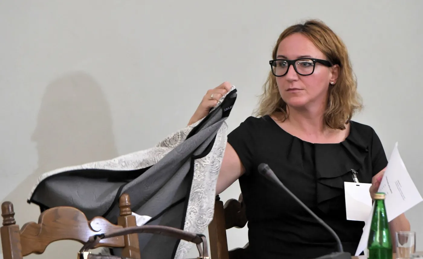 Była dyrektor Departamentu Produktów Amber Gold Sp. z o.o. Małgorzata Kin-Kaczmarek