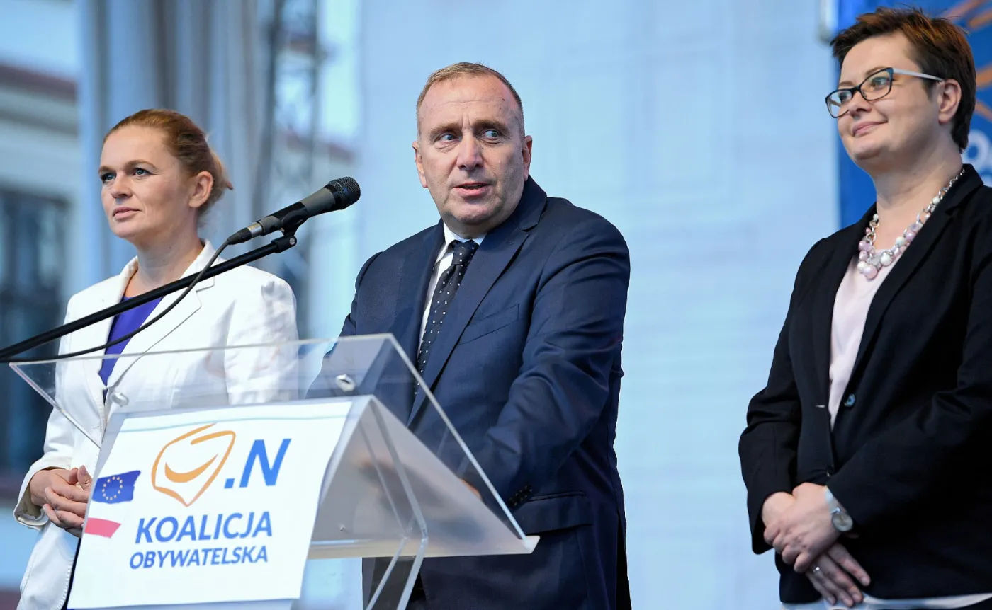 Grzegorz Schetyna, Katarzyna Lubnauer, Barbara Nowacka