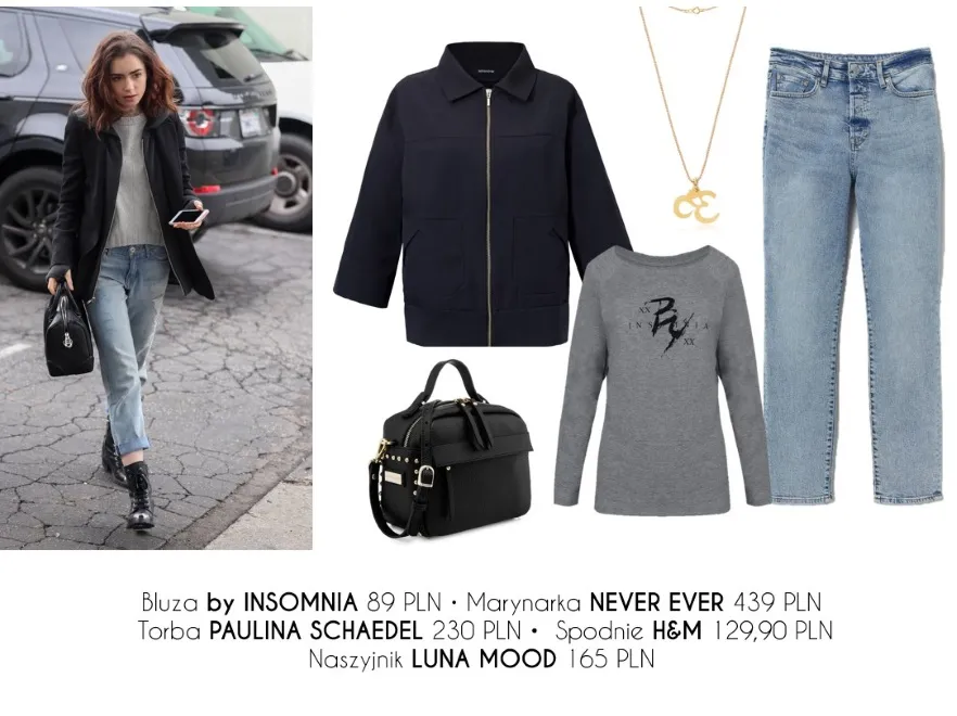 Przyciągaj wzrok tym, co najlepsze! STYLIZACJE inspirowane zestawami Lily Collins