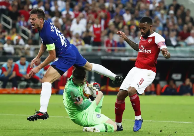 Chelsea lepsza od Arsenalu w londyńskim finale Ligi Europejskiej [WIDEO]