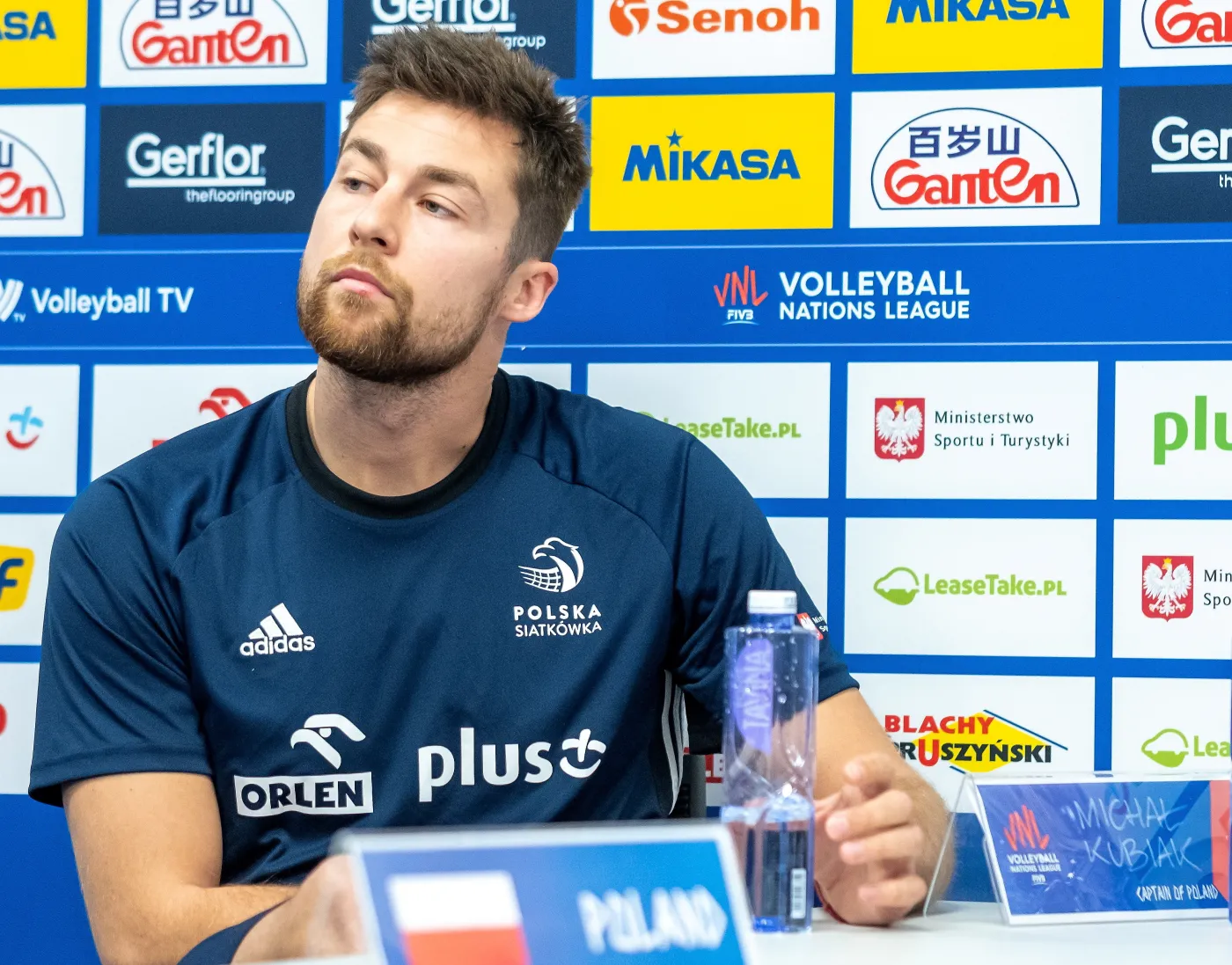 Kapitan reprezentacji Polski Michał Kubiak