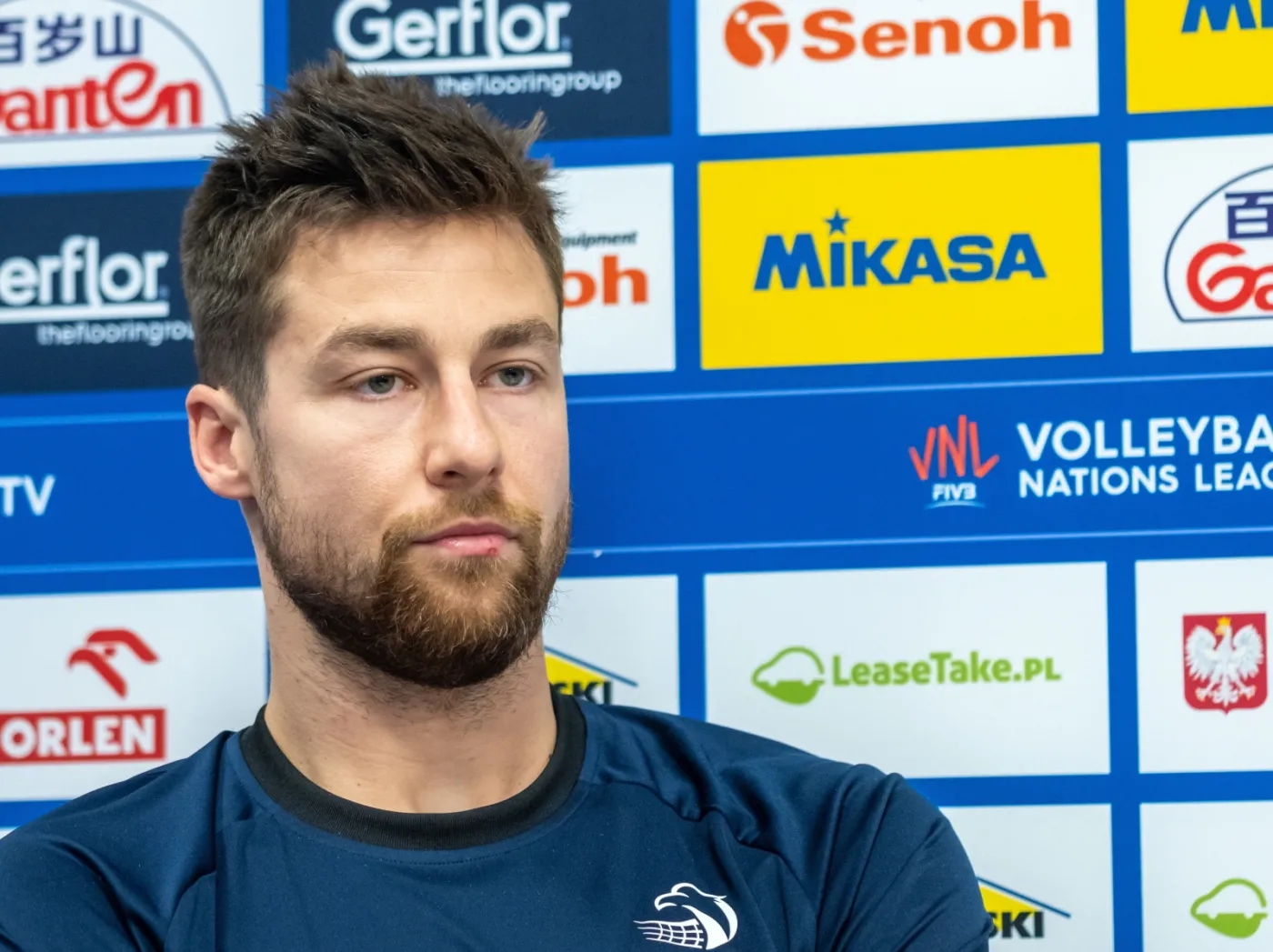 Kapitan reprezentacji Polski Michał Kubiak