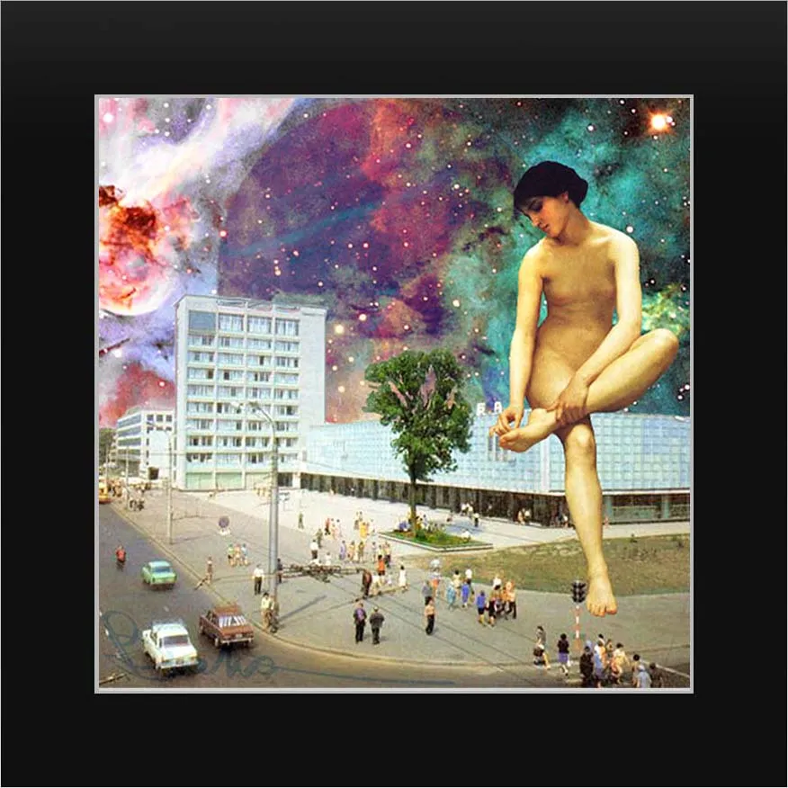 Ney, Przyjaźń, Igor Veter, komputerowa grafika. 30 x 30 cm