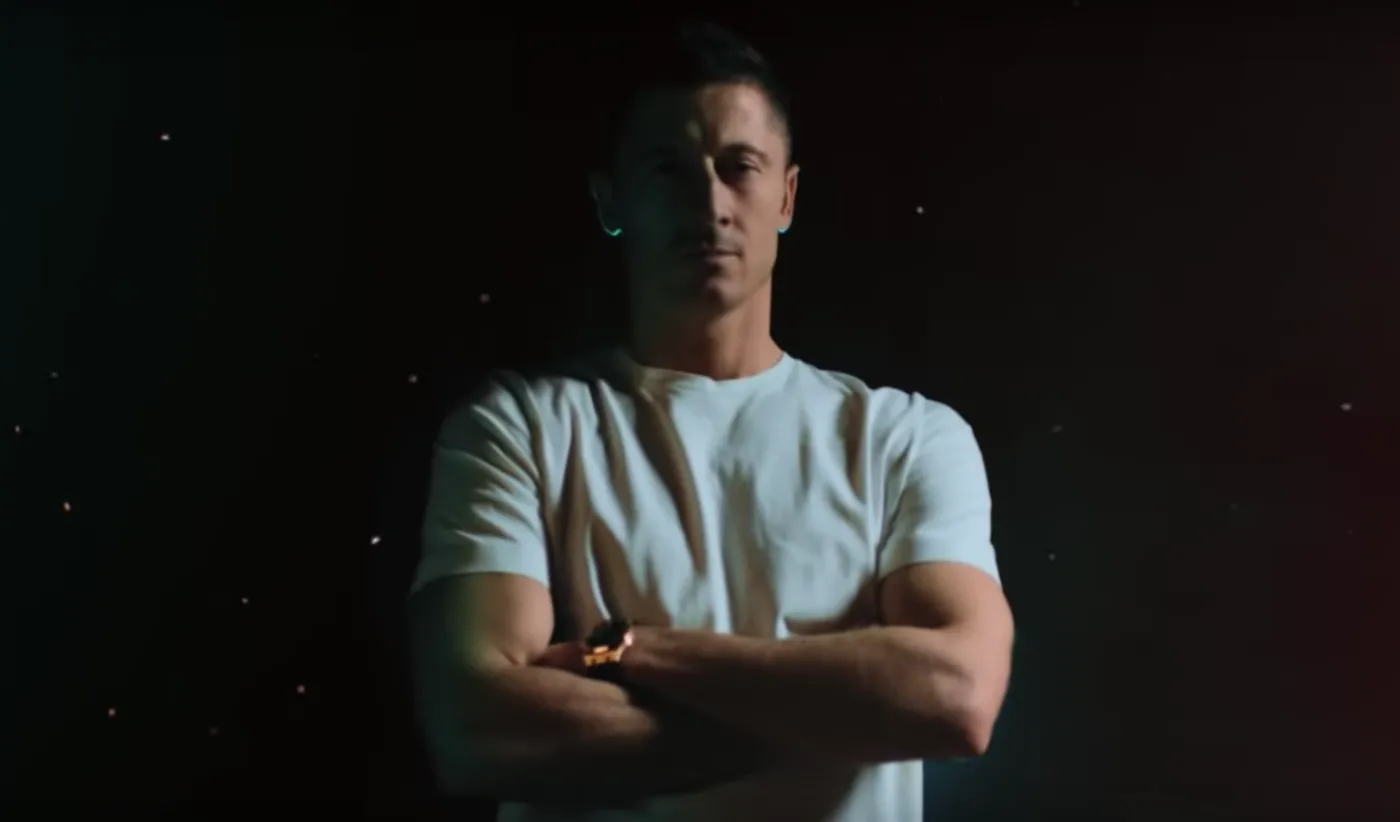 Robert Lewandowski w nagraniu "Masta Musa"