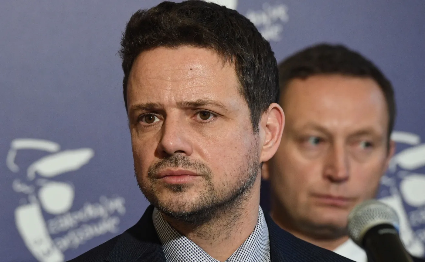 Prezydent Warszawy Rafał Trzaskowski i wiceprezydent Paweł Rabiej