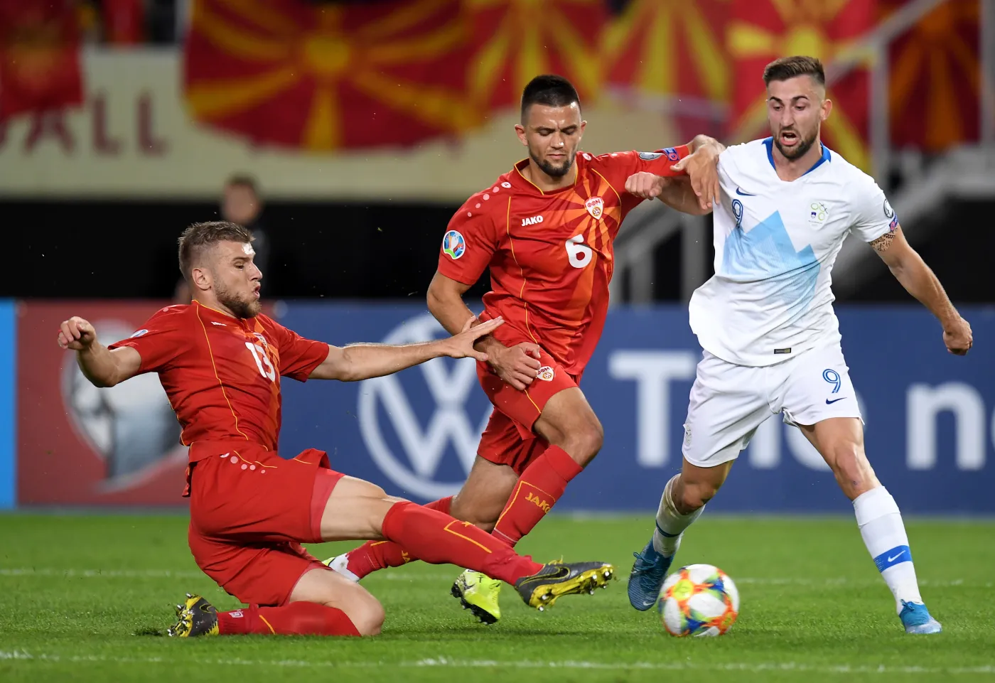 Andraz Sporar, Visar Musliu i Stefan Ristovski