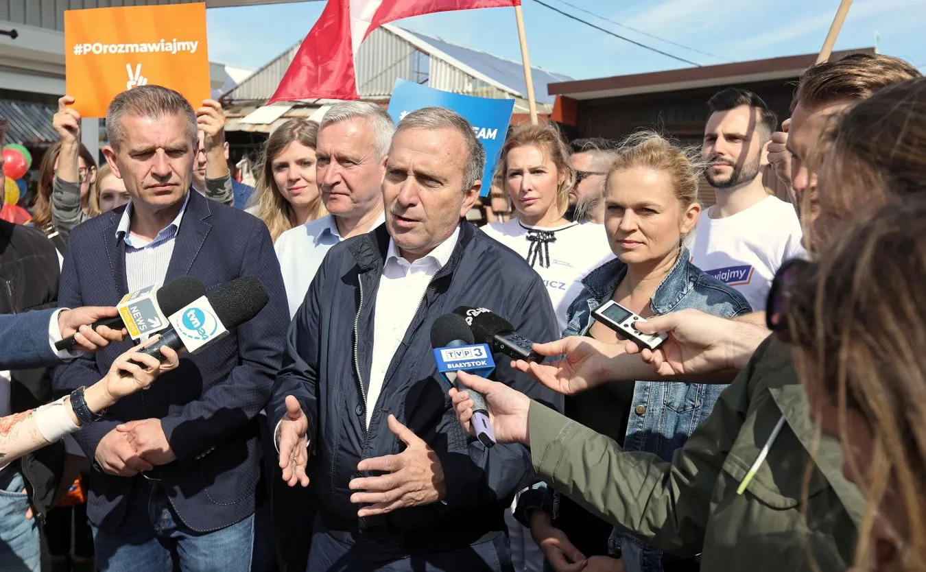 Bartosz Arłukowicz, Grzegorz Schetyna i Barbara Nowacka