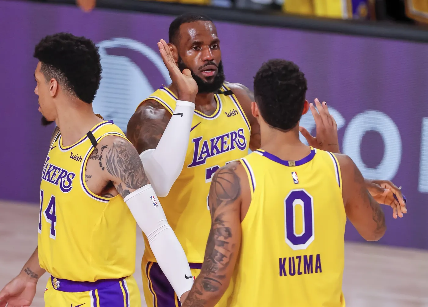 Los Angeles Lakers czekają na rywala w play off ligi NBA
