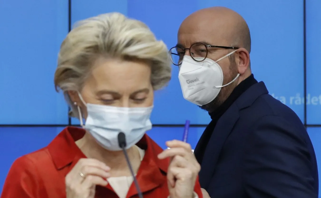 Ursula von der Leyen i Charles Michel