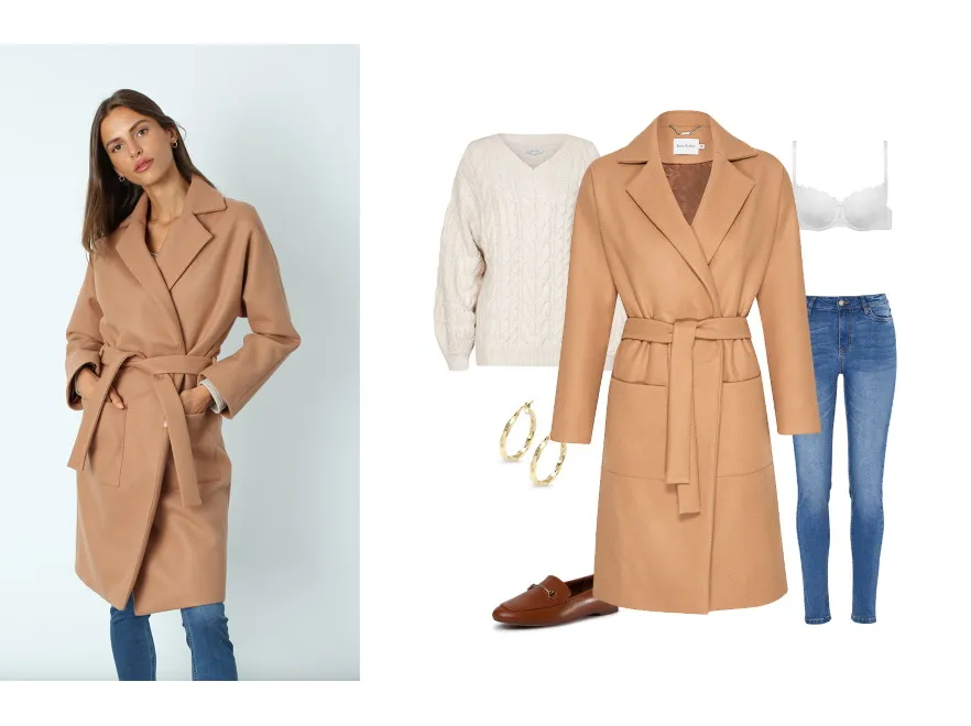 Modne beżowe płaszcze na jesień 2020