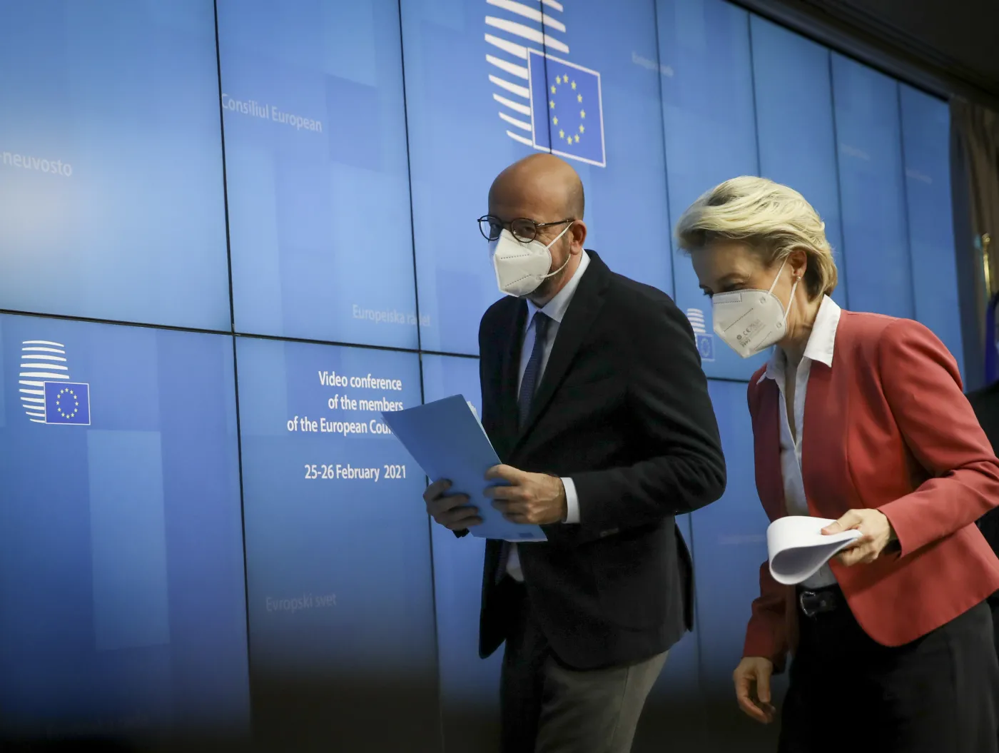 Charles Michel i Ursula von der Leyen 