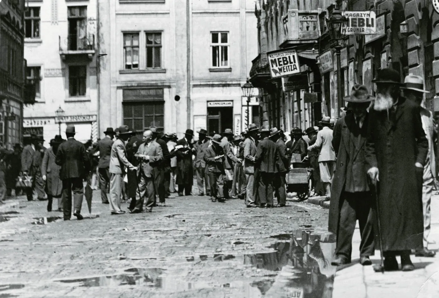 Wydarzenia  ze Lwowa. "W bójce z Żydami zginął Polak, rychło obwołano go męczennikiem"