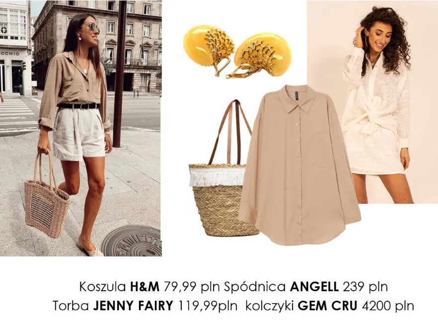 Lato pod znakiem miksu bieli i beżu - to nie wychodzi z mody. STYLIZACJE