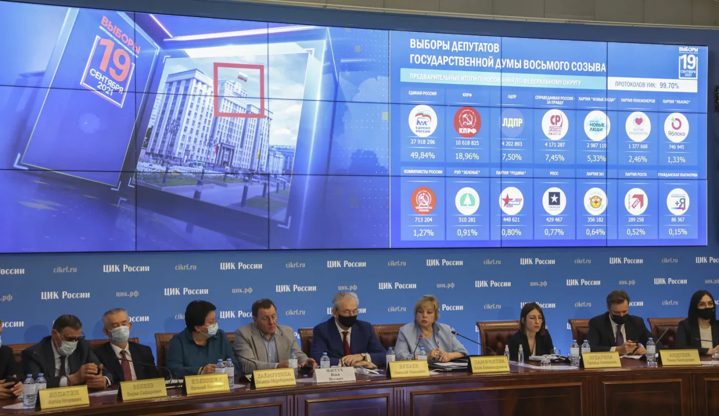 Rosyjska CKW podała wyniki wyborów. Nawalny uważa, że je sfałszowano