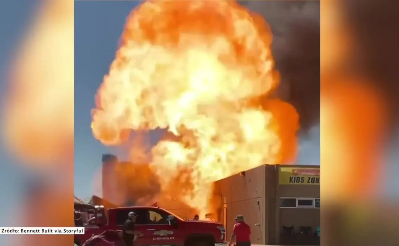 Pożar podczas zawodów samochodowych