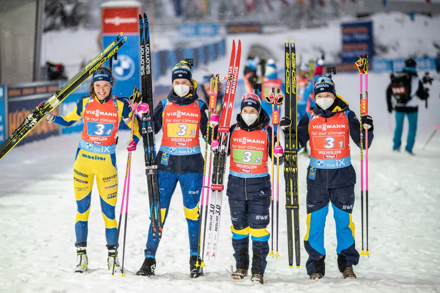 PŚ w biathlonie. Szwedki najlepsze w sztafecie, Polki daleko