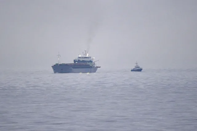 Dwa statki zderzyły się na Morzu Bałtyckim. Jeden przewrócił się do góry dnem