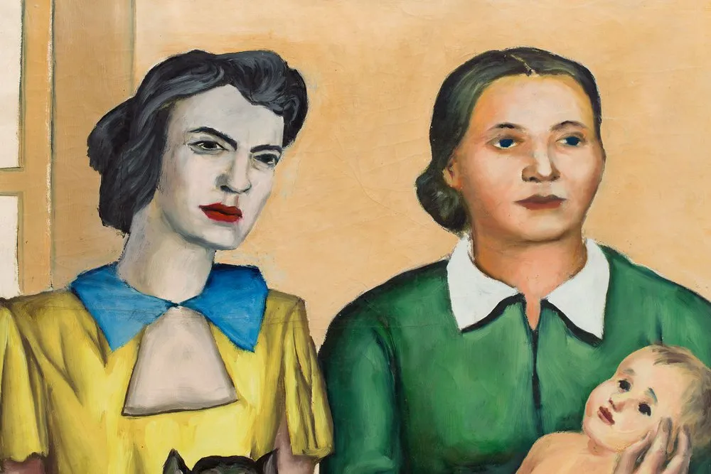 "Dwie mężatki" Andrzeja Wróblewskiego z rekordową ceną na aukcji