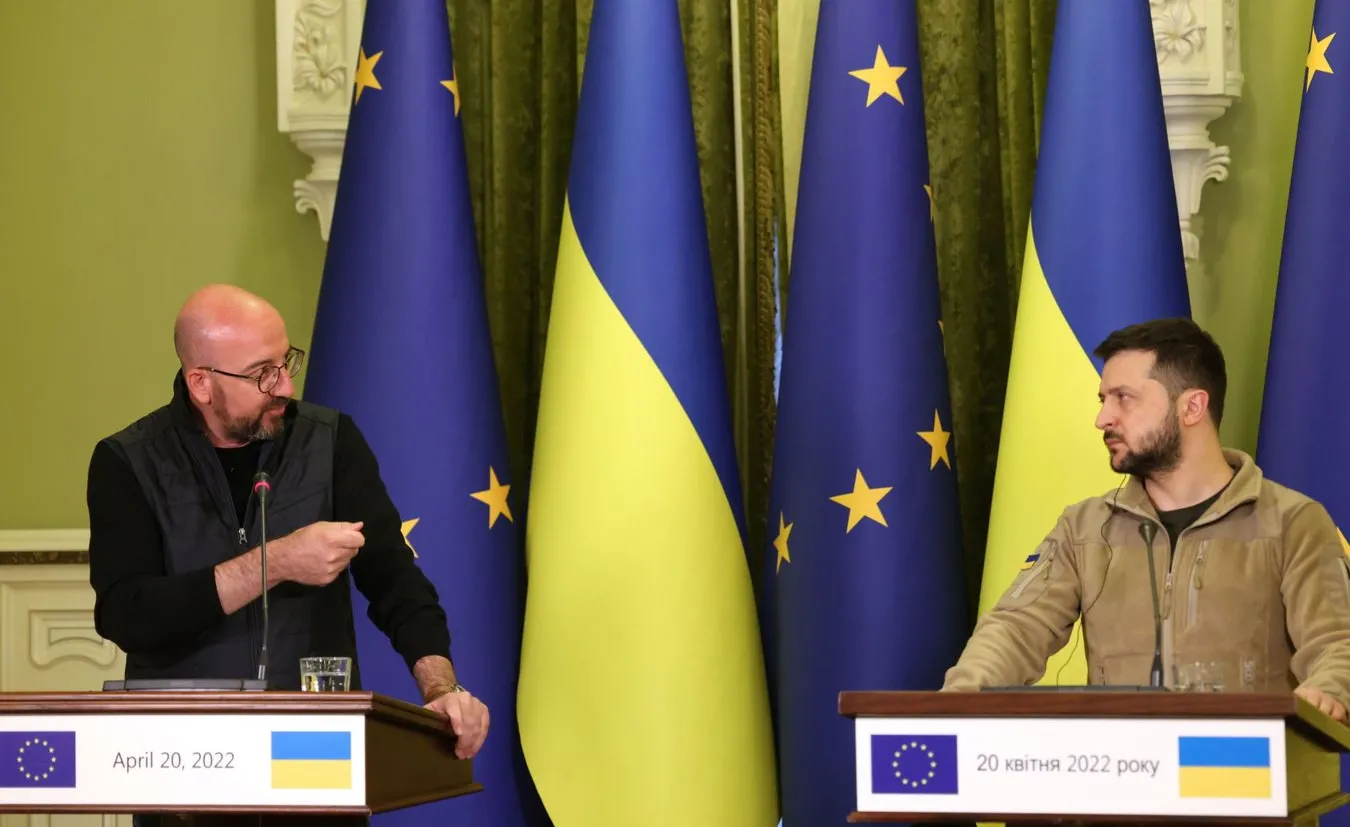 Michel przyjechał do Kijowa. Rozmawiał z Zełenskim o sankcjach przeciwko Rosji