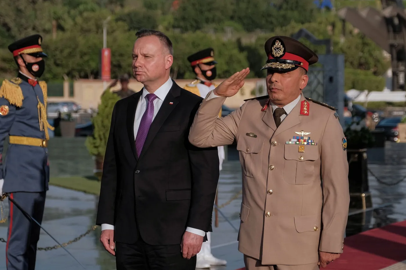 Prezydent Duda w Egipcie: Mam tu misję, zleconą mi przez Zełenskiego