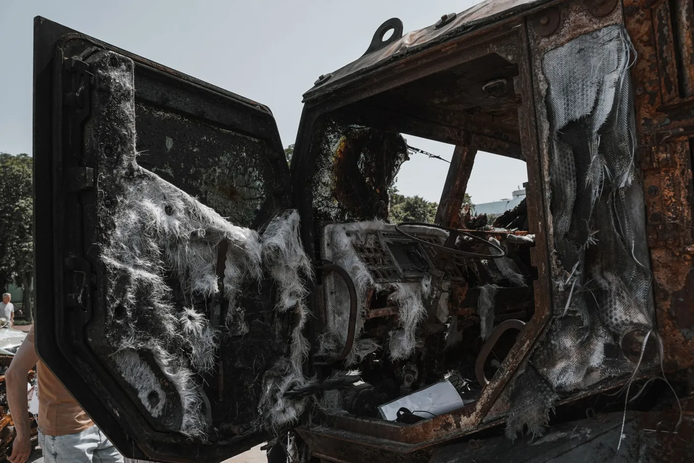 Zniszczony rosyjski sprzęt wojskowy