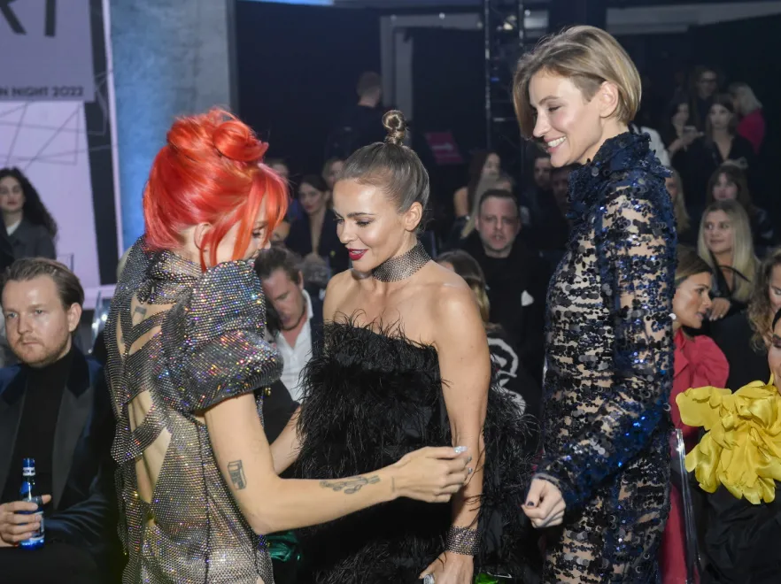 Doda przy niej wyglądała skromniutko: Margaret i jej prawie nic niezasłaniająca kreacja na Party Fashion Night. FOTO