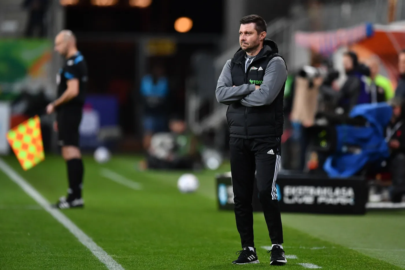 Trener Lechii Gdańsk Marcin Kaczmarek