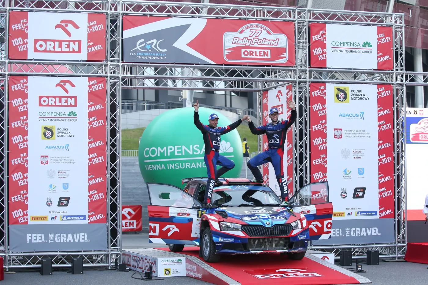 Marczyk wygrał 60. Rajd Barbórka. Auto Kajetanowicza nie przeszło badania technicznego