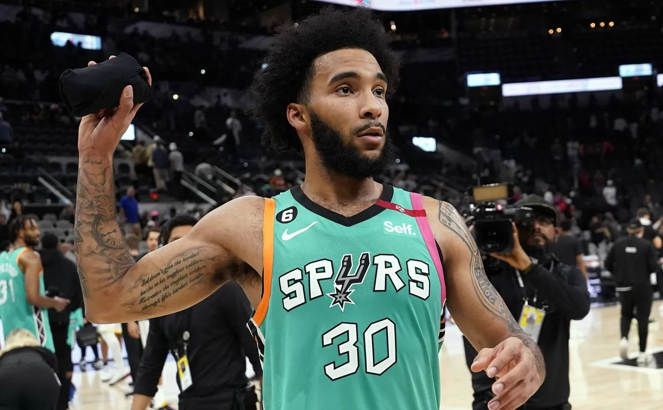 Julian Champagnie San Antonio Spurs