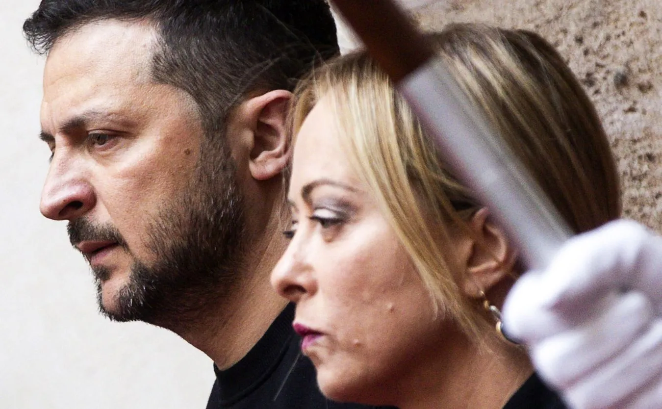 Zełenski spotkał się z Meloni. "Kto zobaczy, co zrobił Putin, zrozumie..."