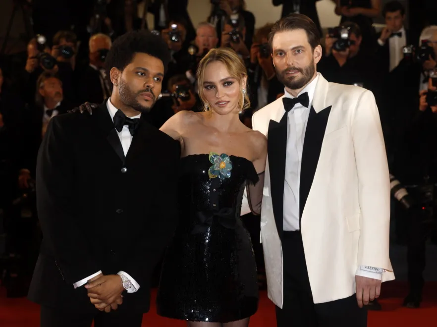 The Weeknd Lily-Rose Depp Sam Levinson