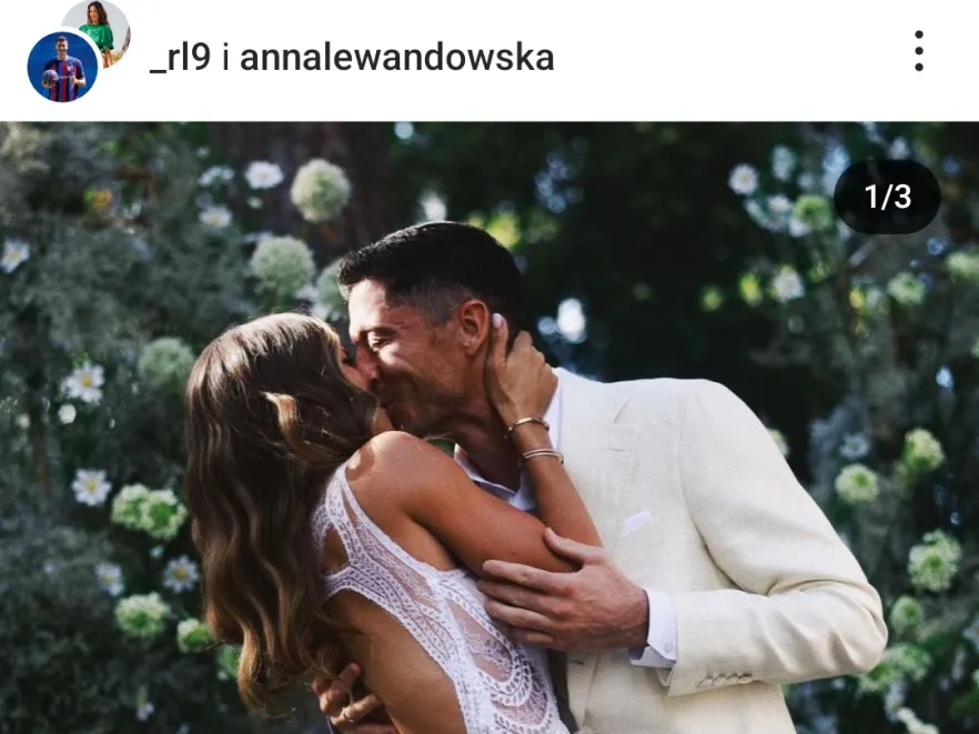 Anna i Robert Lewandowscy po raz drugi wzięli ślub! ZDJĘCIA zachwycają