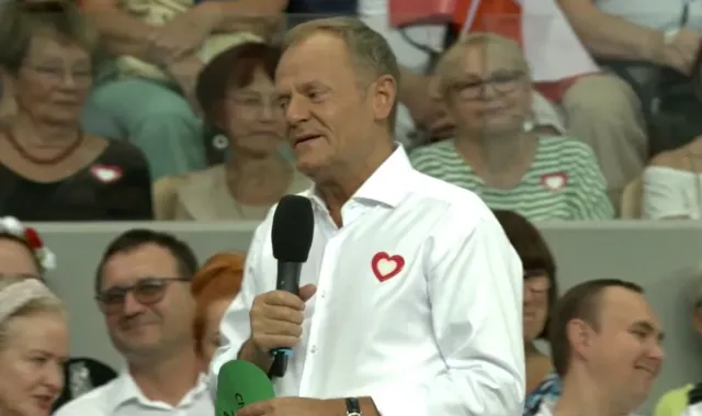Wybory 2023. Tusk w Bydgoszczy. "Jakie to są pętaki! Rządzić osiem lat i wmawiać ludziom..."