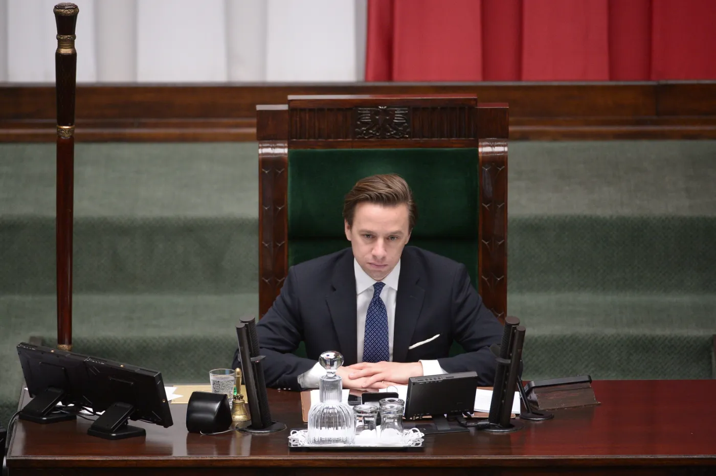 Lewica żąda wykluczenia Krzysztofa Bosaka z Prezydium Sejmu. To w związku z zachowaniem Brauna