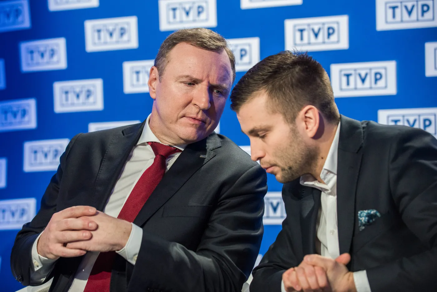 Jacek Kurski i Marek Szkolnikowski