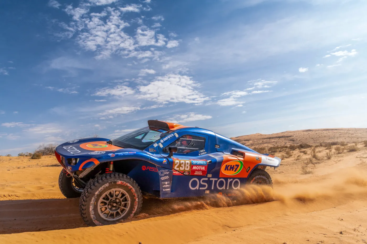 Niewielka różnica między liderami. Kolejne kłopoty Hołowczyca