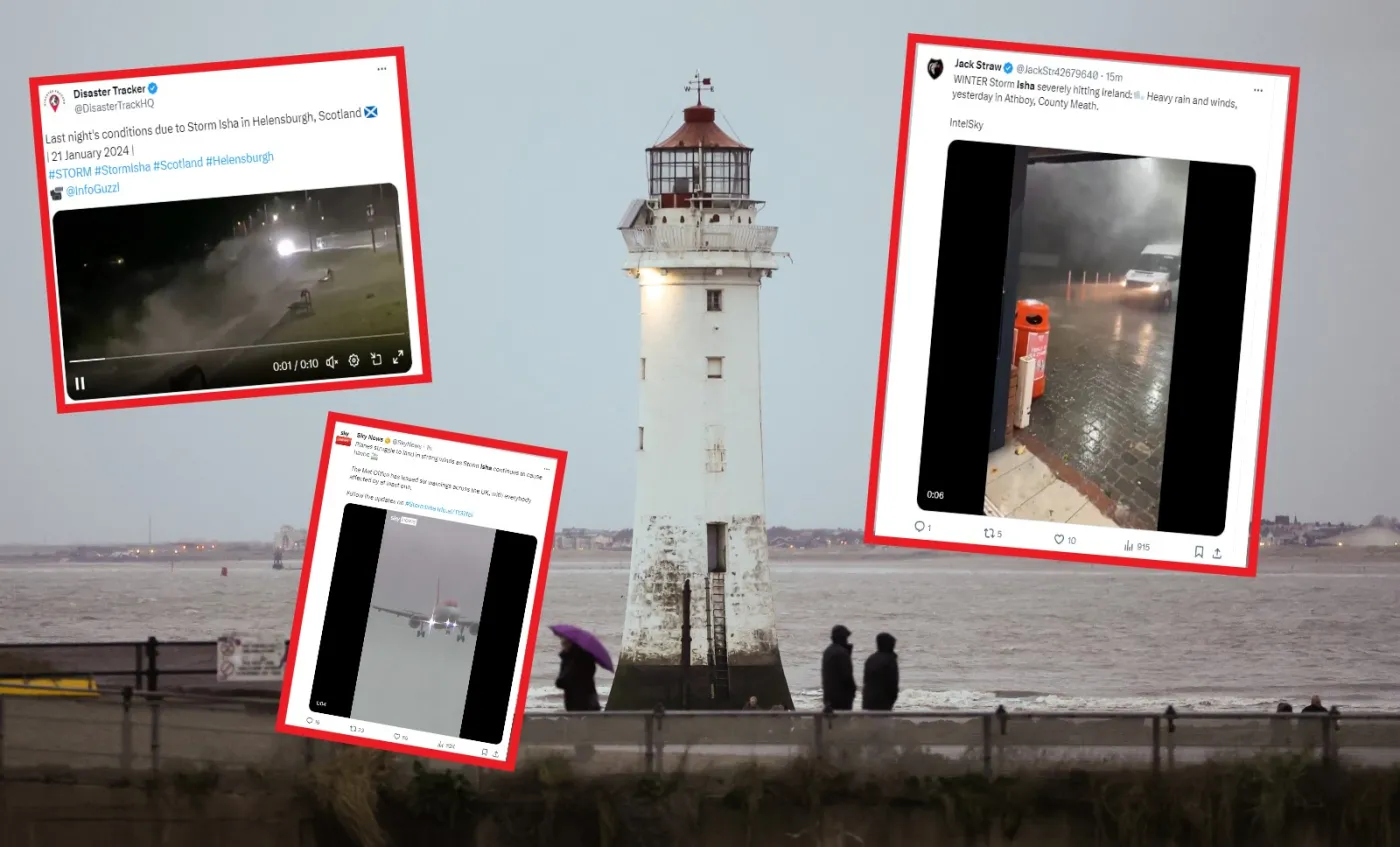 Orkan Isha zaatakował Wielką Brytanię. Spustoszenie na Wyspach