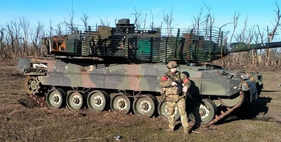 Smutny los zachodnich czołgów pod Awdiejewką. Leopard 2A6 w rękach Rosjan…