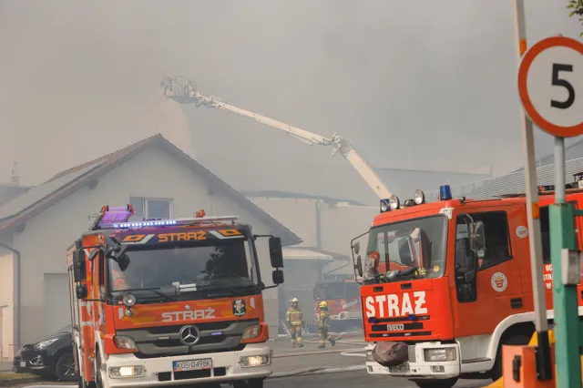 Gigantyczny pożar w Małopolsce. Sytuacja opanowana, trwa dogaszanie