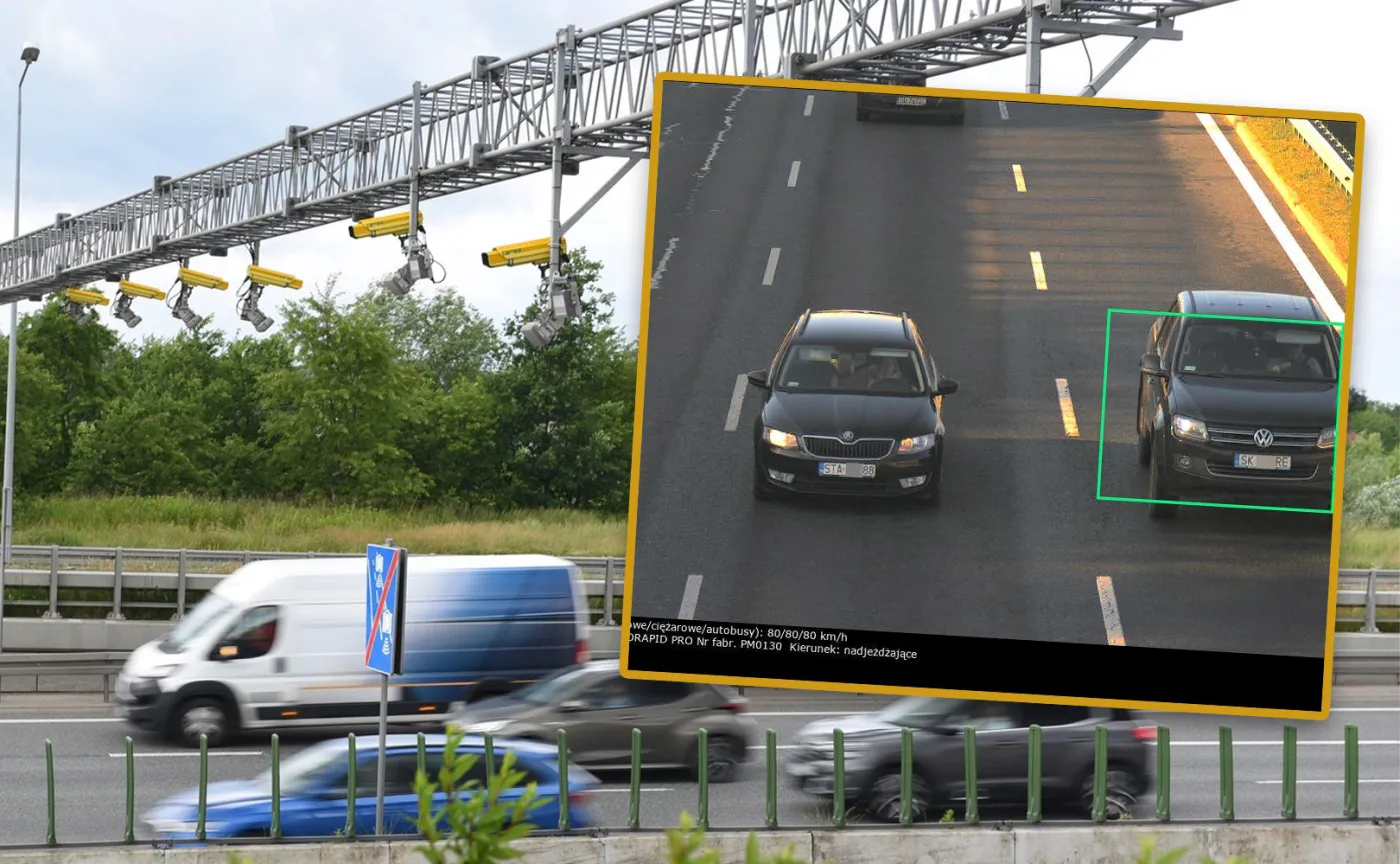 Odcinkowy pomiar prędkości, fotoradar