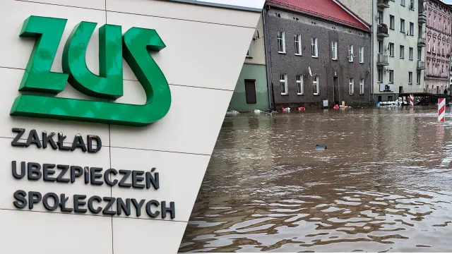 Komunikat ZUS w sprawie powodzi. Poszkodowani mogą liczyć na ulgi w spłacie składek