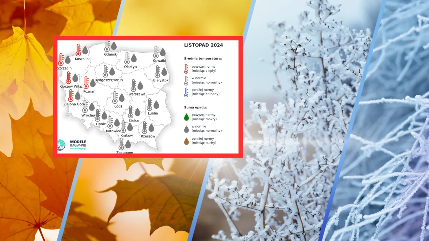 Jaka będzie tegoroczna jesień i zima? IMGW nie zostawia złudzeń [PROGNOZA DŁUGOTERMINOWA]