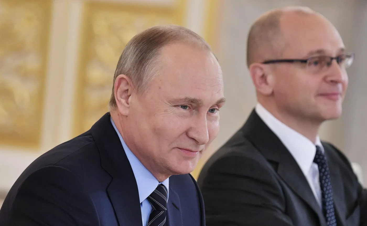 Władimir Putin i Siergiej Kirijenko