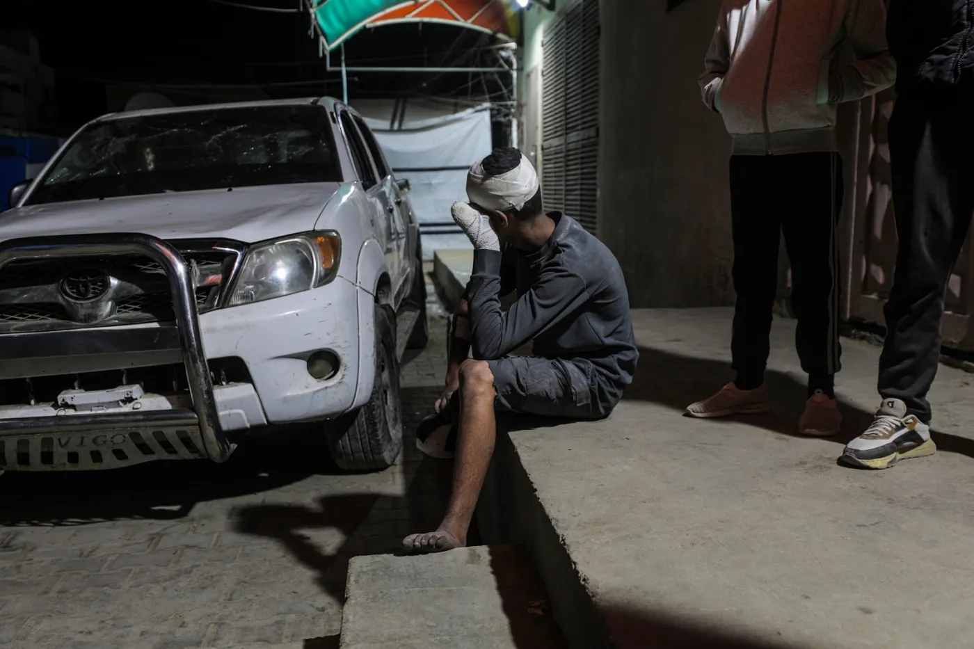 Atak sił izraelskich na Strefę Gazy