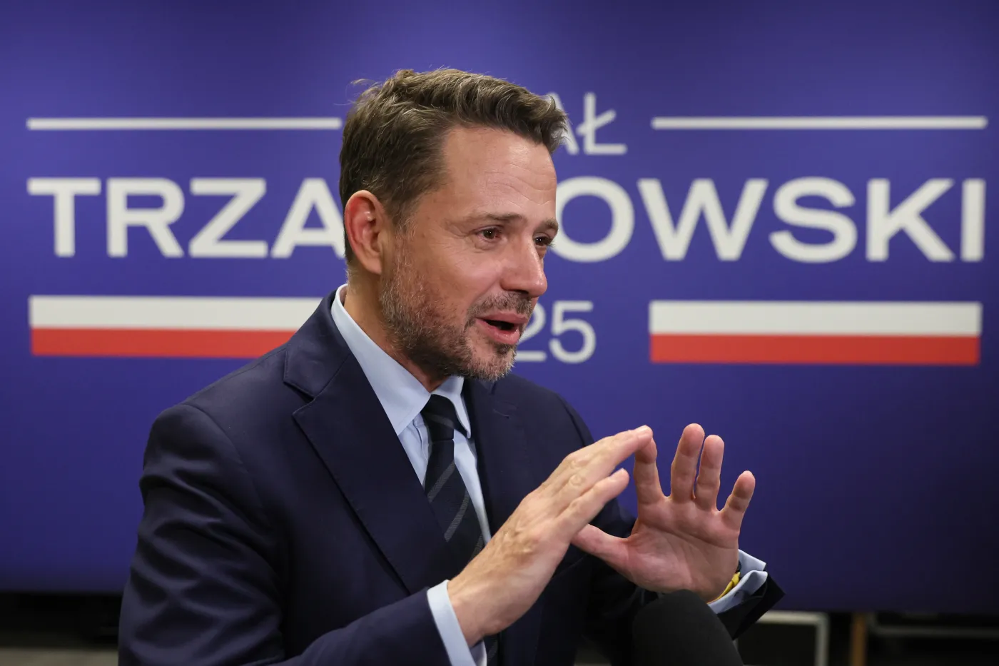 Trzaskowski po wygranej w prawyborach. Zaczął mówić o żonie Sikorskiego